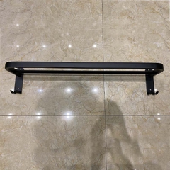 Bộ Phụ Kiện Nhà Tắm, 5 Món: Vắt Khăn Tắm 2 Tầng, Vắt Khăn Mặt, Giá 2 Tầng Đựng Dầu Gội, Lô Giấy Kín Đựng Giấy Vệ Sinh, Bộ Cây Cọ Bồn Cầuc Chất Liệu Inox 304 Mạ Nano Chống Xước, Chống Thấm