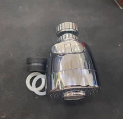 Đầu Vòi Rửa Bát, Quả Nụ Mạ, Chỉnh Tia, Điều Hướng Xoay 360, Tăng Áp Lực Nước, Tiếp Kiệm Nước Tối Đa