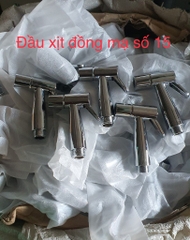 Đầu Xịt Búa Đồng Xịn, Số 15, Đồng Mạ Crom, Ty Đồng, Tăng Áp
