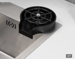 Bộ Dụng Cụ Rửa Cốc Ty Nhựa, Rửa Bình Nước, Lắp Chậu Rửa Bát, Tiện Lợi, Sạch Sẽ, Hiện Đại