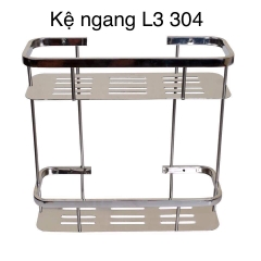 Kệ Gang 2 Tầng, L3, Inox 304