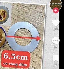 Sèng Inox, Lắp Cùng Nắp Đậy Đồng Hố Ga