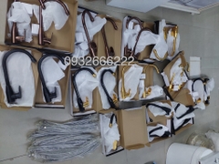 Vòi Chậu Rửa Bát, Nóng Lạnh, 4 Màu, Chất Liệu Titan, Bền Màu