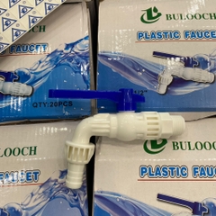 Vòi Nước Nhựa 21 Bulooch, Tay Xanh Gat 2 Chiều Thông Minh, Mõm Vòi Lắp Dây Máy Giặt  Size 21