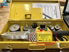 Máy Hàn Nhiệt PPR 20-63, 2 Lỗ Cắm Cối, 6 Cối, Gia Nhiệt Chuẩn, Cối Chống Dính, BH 12 Tháng