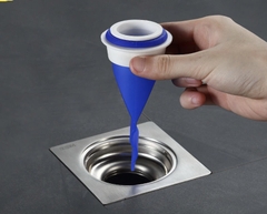 Nhựa Thoát Sàn Silicon, Khử Mùi, Ngăn Côn Trùng, Lắp Ga Inox