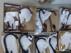 Vòi Chậu Rửa Bát, Nóng Lạnh, 4 Màu, Chất Liệu Titan, Bền Màu