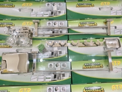 Bộ Phụ Kiện Nhà Tắm ATP, 6 Món, Inox Bóng Dày