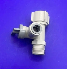 Van Lọc 6mm Nhựa Chia Nước Đầu Nguồn Cấp Nước Cho Máy Lọc Nước, RT 1/2, RN 1/2, Ống 3/8
