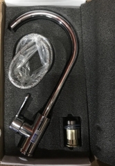 Vòi rửa bát NL 1 lỗ Inox 304 bóng