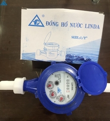 Đồng Hồ Đo Lưu Lượng Nước, Nhựa ABS, Size 21, Sử Dụng Được Nước Mặn, Nước Phèn, Nhựa Cao Cấp Độ Bền Cao, Đo Chuẩn,LINDA BH 12T