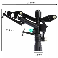 Béc tưới cây ren 34, súng tưới phun mưa 34mm