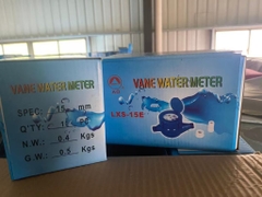 Đồng Hồ Nước Nhựa Xanh AO, VANE WATER METER