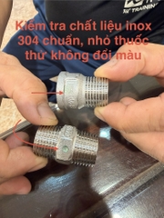 Kép Inox 304, Chuẩn 304 Dày Xịn Đẹp