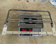 Vắt Khăn 2 Tầng, Inox 304, Hộp Trắng