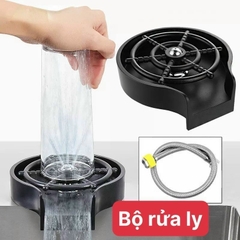 Bộ Dụng Cụ Rửa Cốc, Rửa Bình Nước, Lắp Chậu Rửa Bát, Tiện Lợi, Sạch Sẽ, Hiện Đại