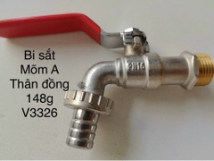 Vòi đồnv tay gạt đỏ v3326