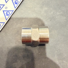 Nối Inox 15 (1/2), Nối Tròn Trơn