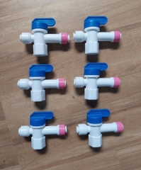 Vòi Nối Nhanh VYKO Màu Ghi, Tay Gạt, Nối Nhanh Ống PPR, HDPE
