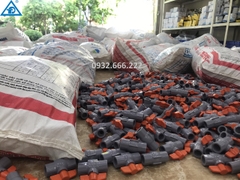 Van Nhựa Tay Cam, Van Nhựa Không Vỏ, Van Có Chân, Tay Vặn Nhẹ, Chất Liệu Nhựa PVC