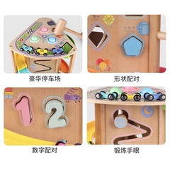 Đồ chơi xe trượt ô tô kết hợp đập bóng 5in1 𝐁𝐈𝐊𝐎 𝐒𝐇𝐎𝐏