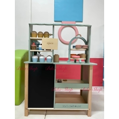 Đồ chơi Quầy bán hàng, quầy bánh xanh xixi bằng gỗ cho bé 𝐁𝐈𝐊𝐎 𝐒𝐇𝐎𝐏