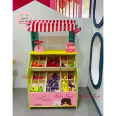 Đồ chơi quầy bán hàng củ quả dính nam châm cao cấp 94 cm-𝐁𝐈𝐊𝐎 𝐒𝐇𝐎𝐏