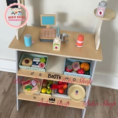 Đồ chơi Quầy bán hàng, Quầy siêu thị bằng gỗ cao 95.5cm - 𝗕𝗜𝗞𝗢 𝗦𝗛𝗢𝗣