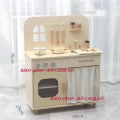 Đồ chơi bếp, tủ lạnh, máy giặt, lò nướng Cucinino bằng gỗ cho bé