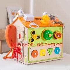 Đồ chơi nhà bận rộn bằng gỗ 31cm  𝐁𝐈𝐊𝐎 𝐒𝐇𝐎𝐏