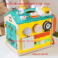 Đồ chơi nhà bận rộn bằng gỗ 31cm  𝐁𝐈𝐊𝐎 𝐒𝐇𝐎𝐏
