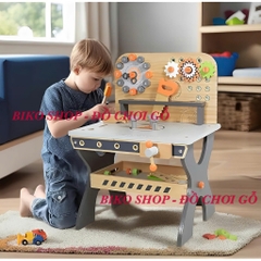 Bộ dụng cụ kỹ thuật 53.7cm bằng gỗ cho bé