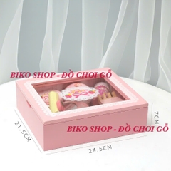 Đồ chơi phụ kiện trang điểm bằng gỗ cho bé - 𝐁𝐈𝐊𝐎 𝐒𝐇𝐎𝐏