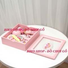 Đồ chơi phụ kiện trang điểm bằng gỗ cho bé - 𝐁𝐈𝐊𝐎 𝐒𝐇𝐎𝐏