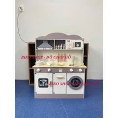 Đồ chơi Bếp bằng gỗ có hút mùi cao 95cm cho bé