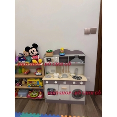 Đồ chơi Bếp bằng gỗ có hút mùi cao 95cm cho bé