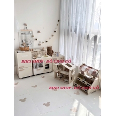 Đồ chơi nhà bếp bằng gỗ Gserin phong cách Hàn cho bé - 𝐁𝐈𝐊𝐎 𝐒𝐇𝐎𝐏