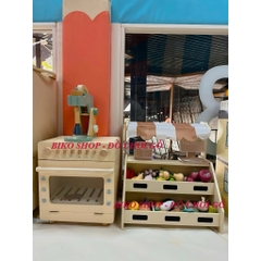 Đồ chơi nhà bếp bằng gỗ Gserin phong cách Hàn cho bé - 𝐁𝐈𝐊𝐎 𝐒𝐇𝐎𝐏