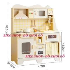 Đồ chơi nhà bếp có âm thanh màu vàng 95,3cm - 𝐁𝐈𝐊𝐎 𝐒𝐇𝐎𝐏
