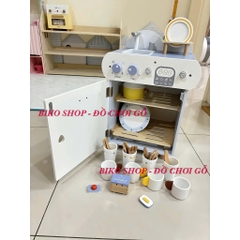 Đồ chơi máy rửa bát bằng gỗ cho bé - 𝐁𝐈𝐊𝐎 𝐒𝐇𝐎𝐏