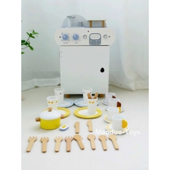Đồ chơi máy rửa bát bằng gỗ cho bé - 𝐁𝐈𝐊𝐎 𝐒𝐇𝐎𝐏