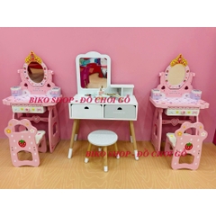 Đồ chơi bàn trang điểm dâu tây bằng gỗ 98cm (cỡ lớn) - 𝐁𝐈𝐊𝐎 𝐒𝐇𝐎𝐏