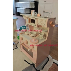 Đồ chơi bếp 2 tầng có máy cà phê màu hồng 54cm - 𝐁𝐈𝐊𝐎 𝐒𝐇𝐎𝐏