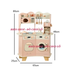 Đồ chơi nhà bếp màu hồng có máy cà phê 86cm - 𝐁𝐈𝐊𝐎 𝐒𝐇𝐎𝐏