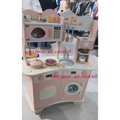 Đồ chơi nhà bếp màu hồng có máy cà phê 86cm - 𝐁𝐈𝐊𝐎 𝐒𝐇𝐎𝐏