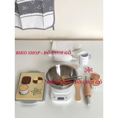 Đồ chơi làm bánh quy NUNUKIDS gỗ - 𝗕𝗜𝗞𝗢 𝗦𝗛𝗢𝗣