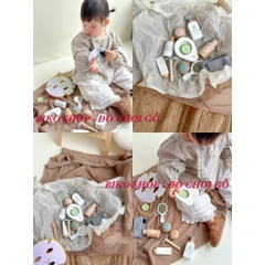 Đồ chơi trang điểm NUNUKIDS gỗ cho bé - 𝗕𝗜𝗞𝗢 𝗦𝗛𝗢𝗣