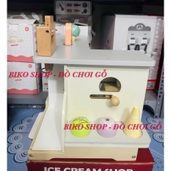 Đồ chơi quầy kem 2 mặt 2 One Elephant bằng gỗ - 𝐁𝐈𝐊𝐎 𝐒𝐇𝐎𝐏