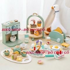 Đồ chơi Quầy kem, tháp bánh, sinh tố, làm bánh xanh Mini Kabi - 𝐁𝐈𝐊𝐎 𝐒𝐇𝐎𝐏