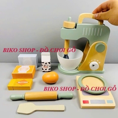 Đồ chơi Quầy kem, tháp bánh, sinh tố, làm bánh xanh Mini Kabi - 𝐁𝐈𝐊𝐎 𝐒𝐇𝐎𝐏